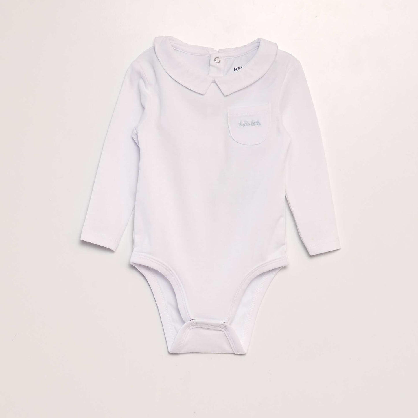 Lot de 2 bodies en coton stretch Bleu