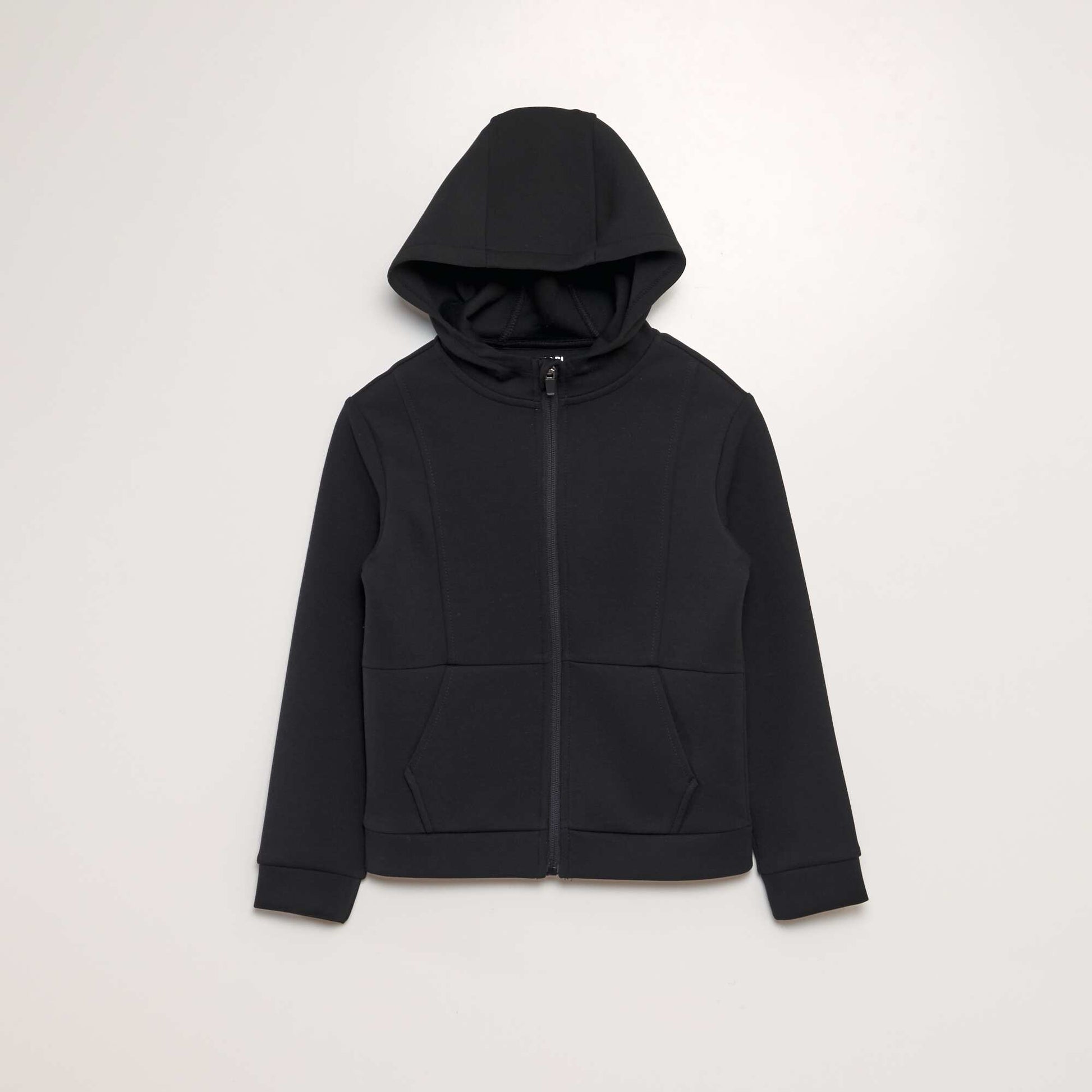Sweat zipp capuche noir