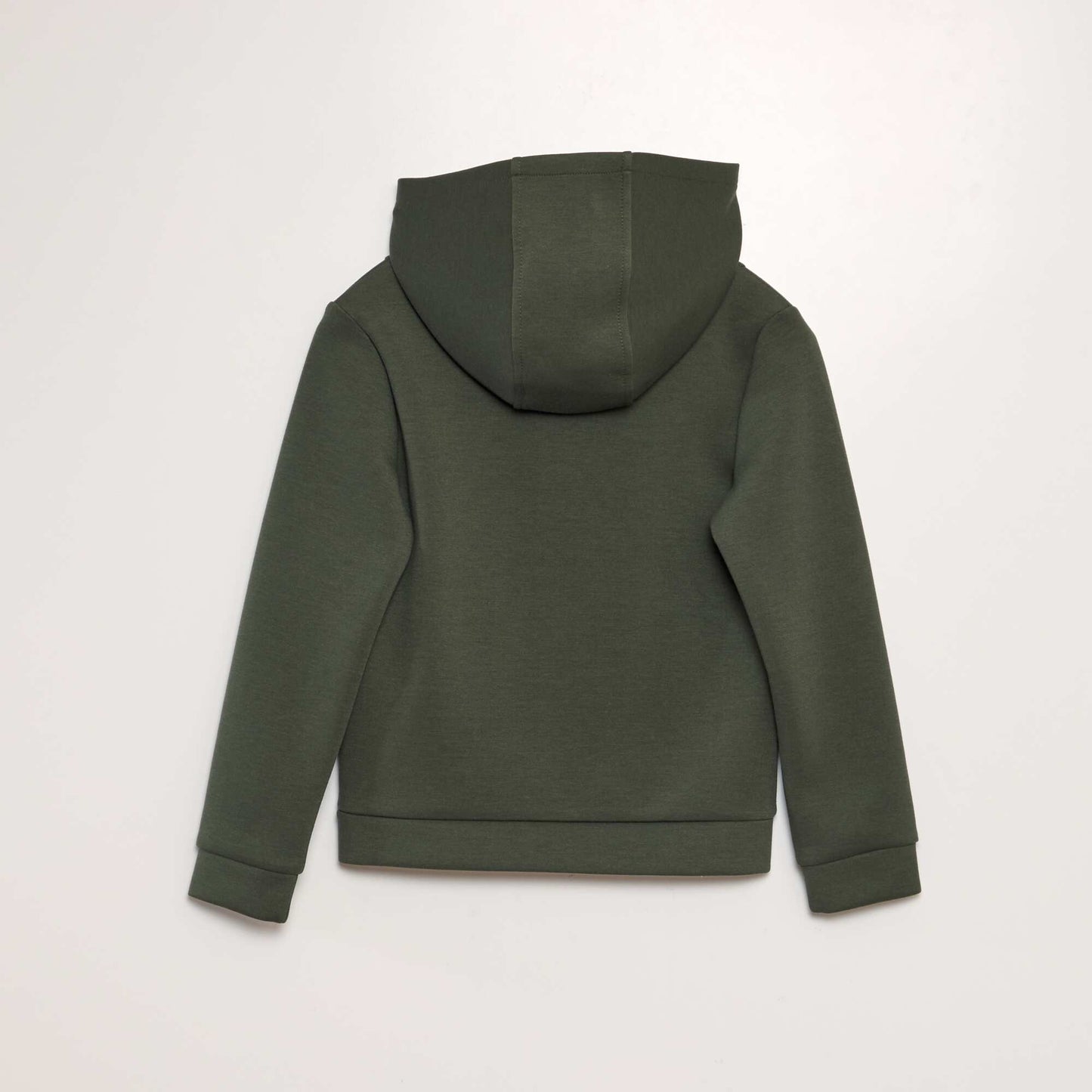 Sweat zipp capuche Vert
