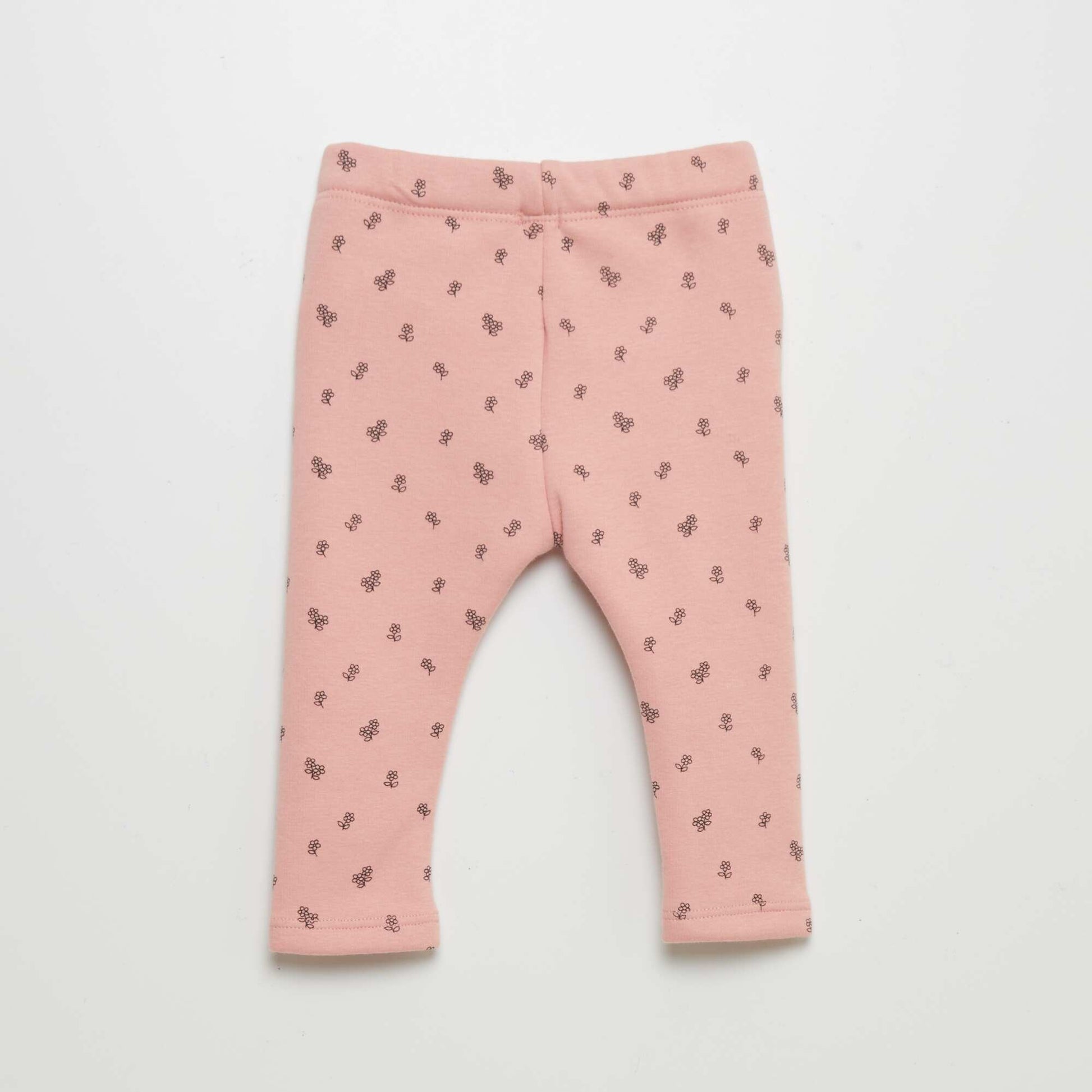 Pantalon en molleton avec n ud Rose