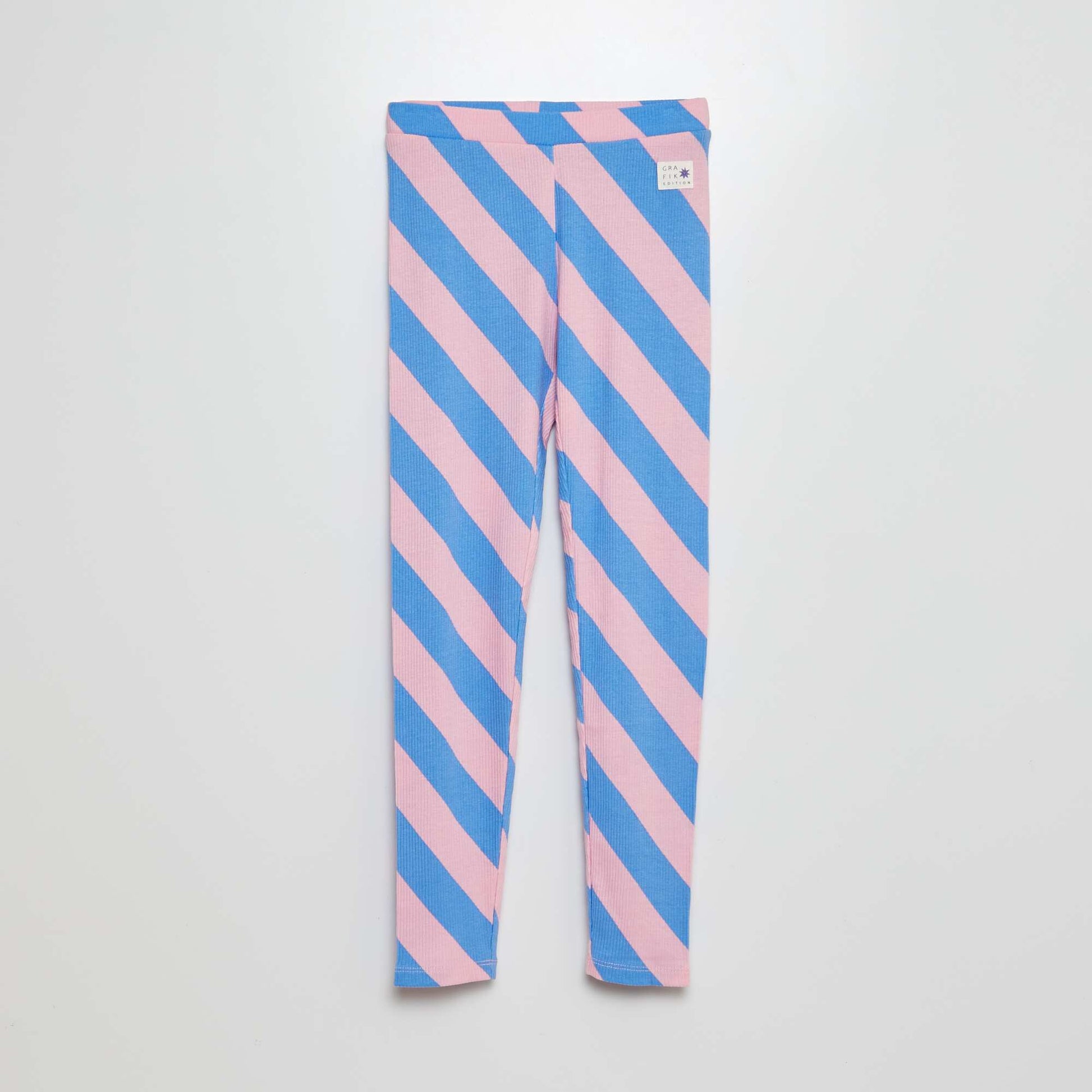 Legging long - Grafik Edition Rose/bleu