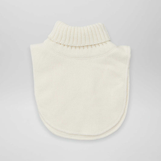 Snood col roulé Blanc