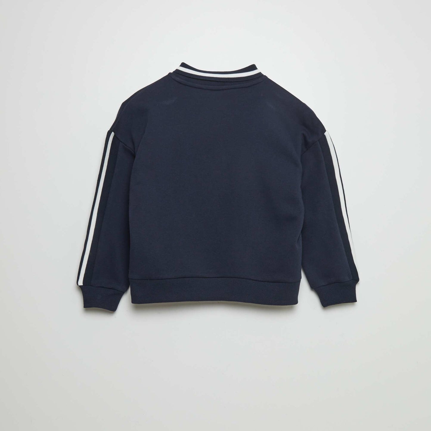 Sweat style campus col polo BLEU
