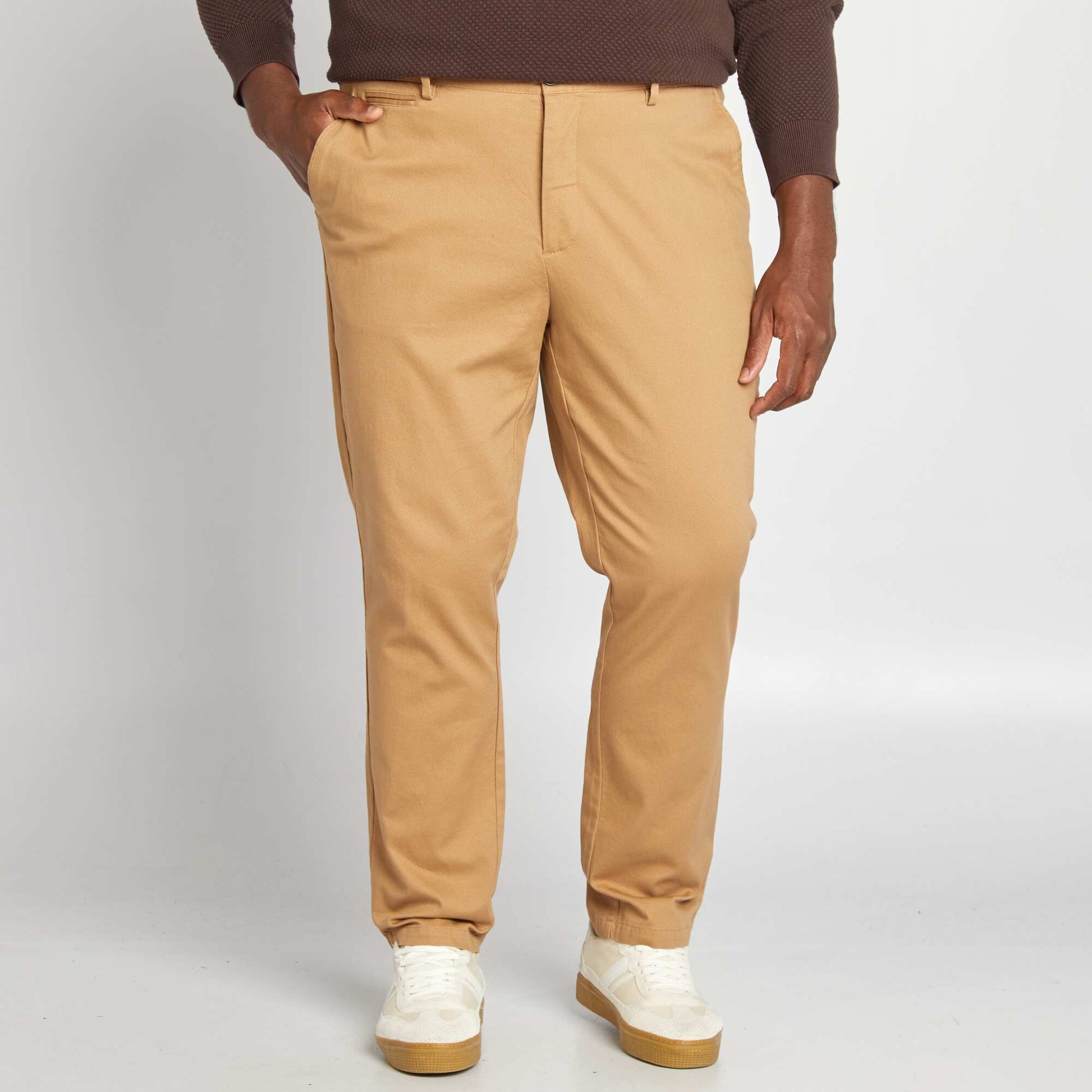 Pantalon chino Beige
