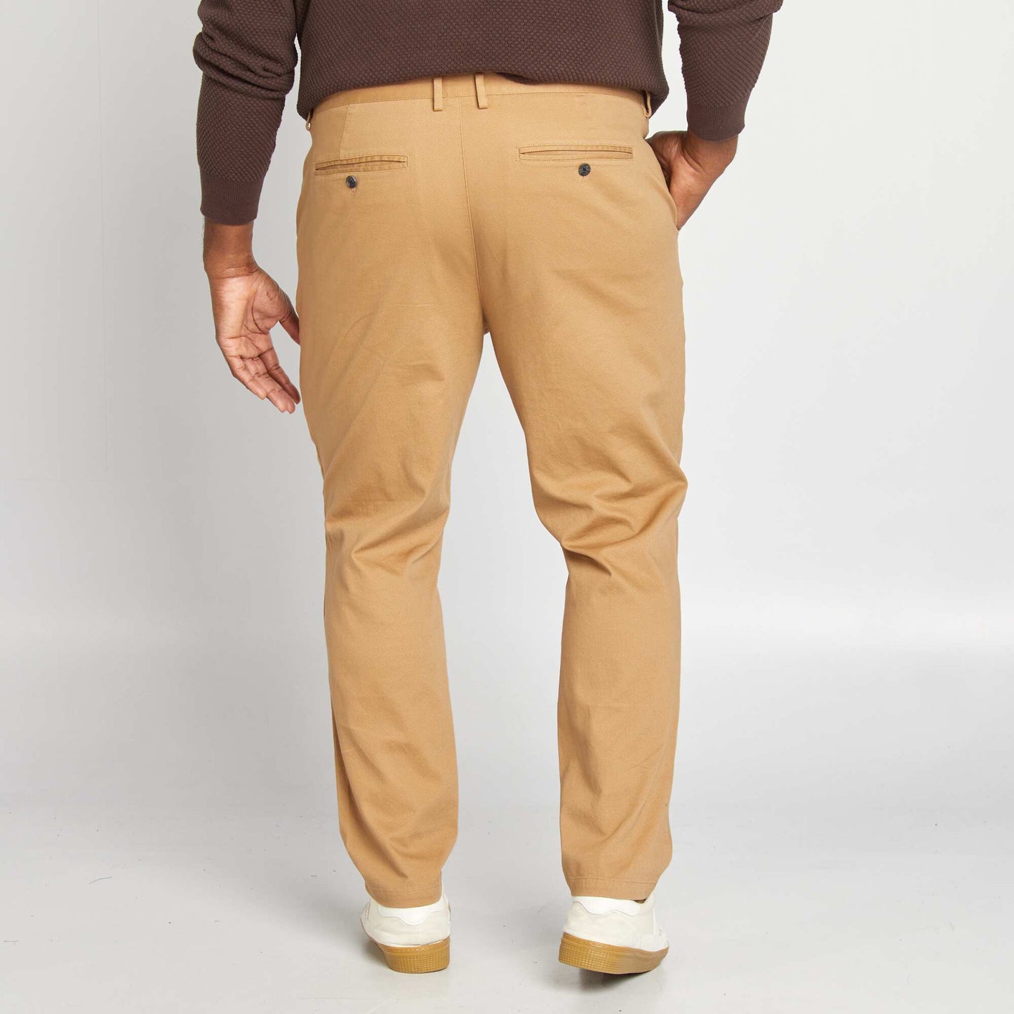 Pantalon chino Beige