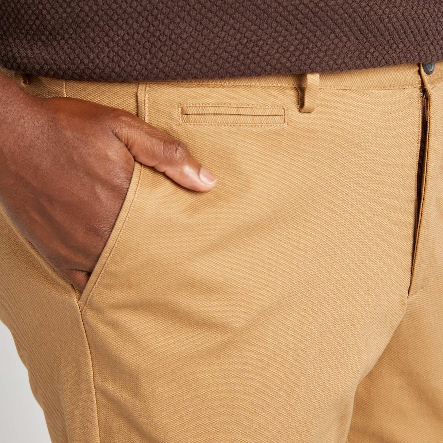 Pantalon chino Beige