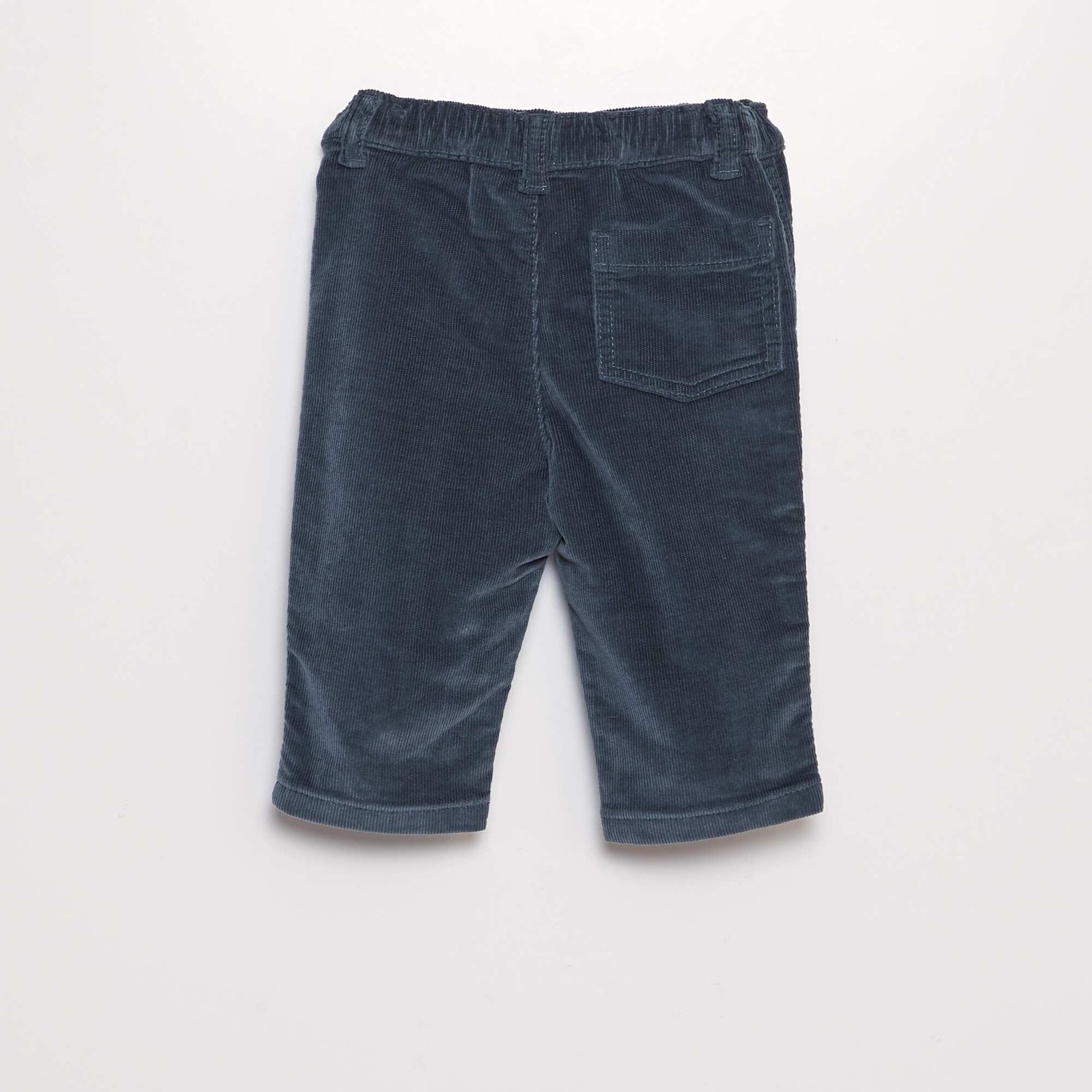 Pantalon en velours c tel bleu