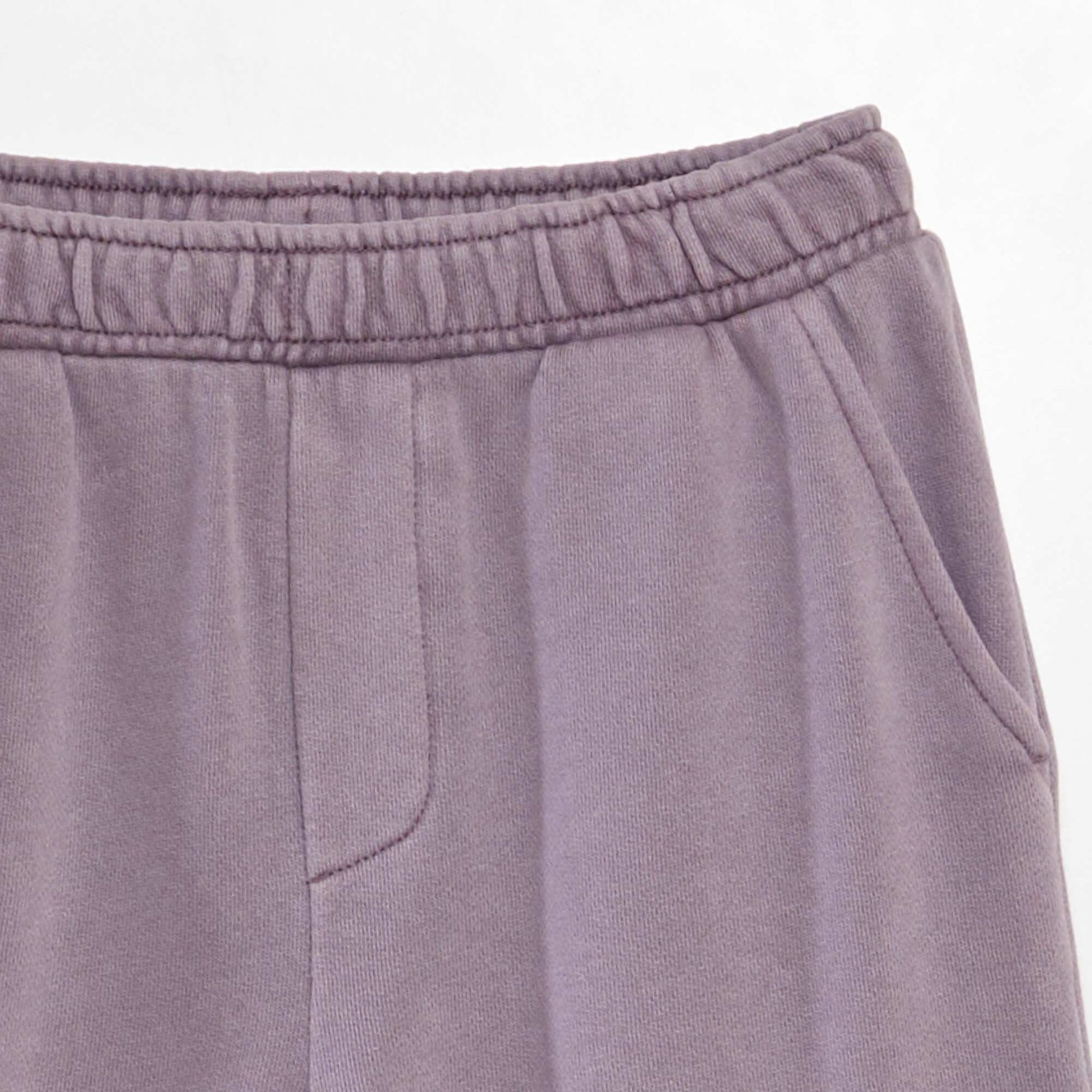Pantalon en molleton avec poches Violet