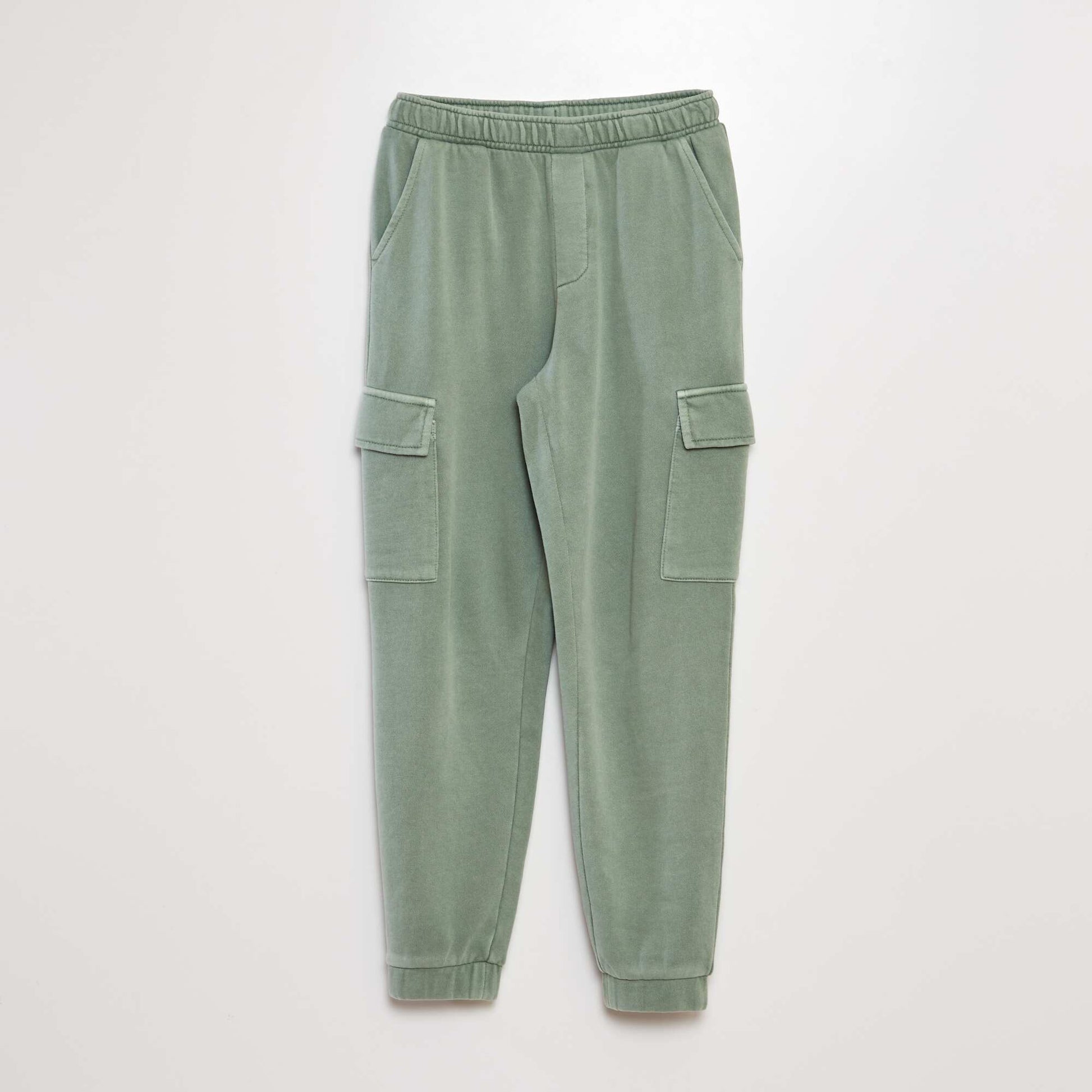 Pantalon en molleton avec poches VERT
