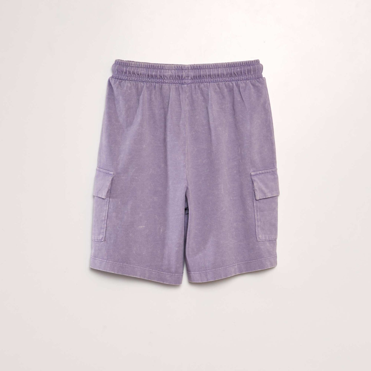 Short avec poches sur les c t s Violet