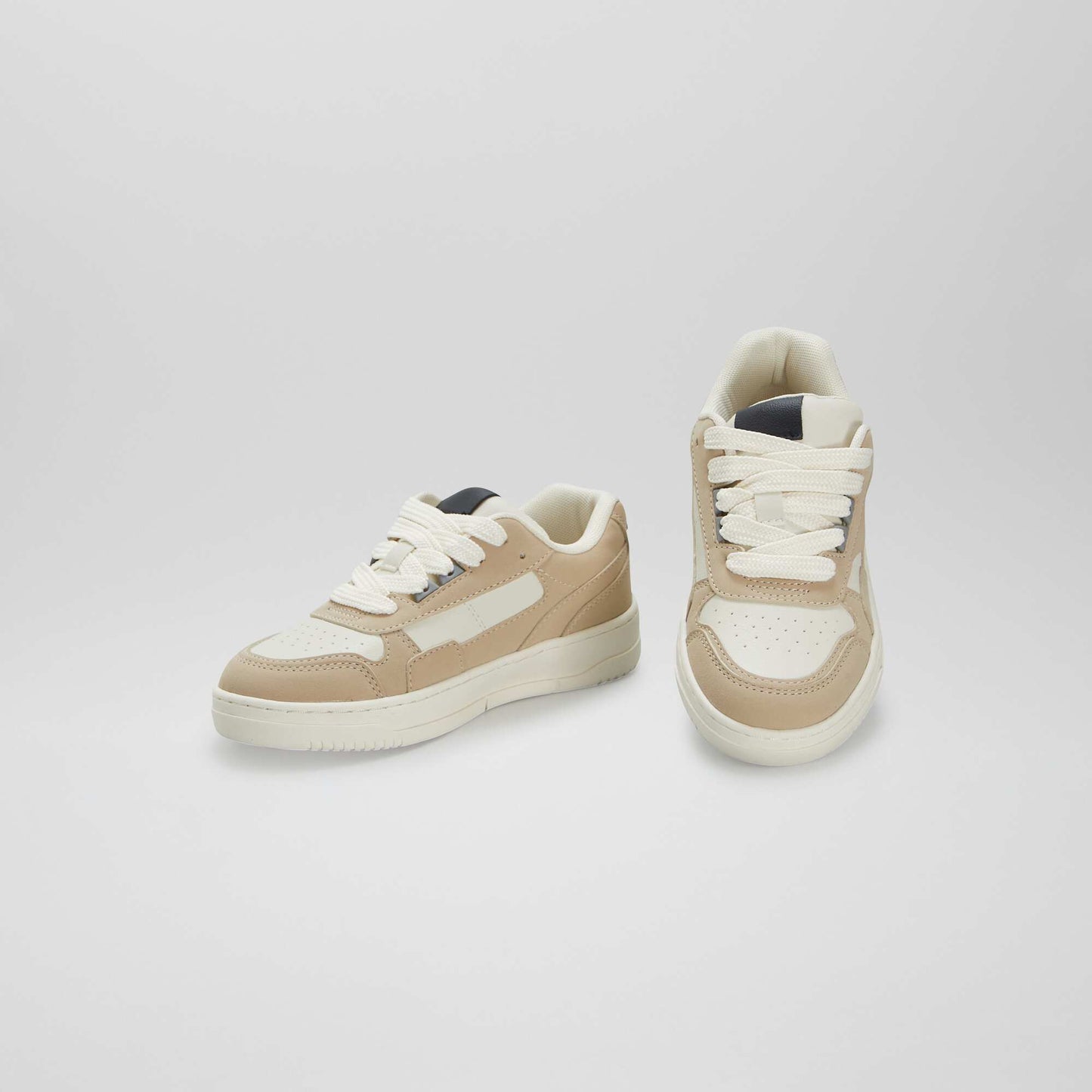 Baskets basses beige