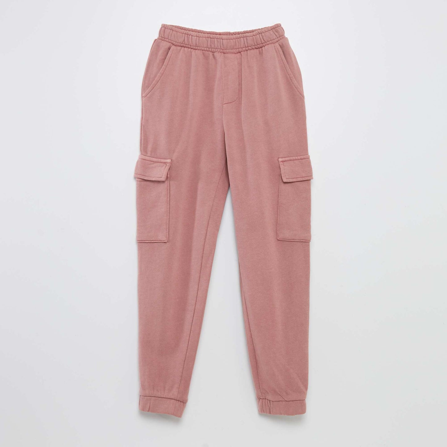 Pantalon de joggig en molleton avec poches Vieux rose