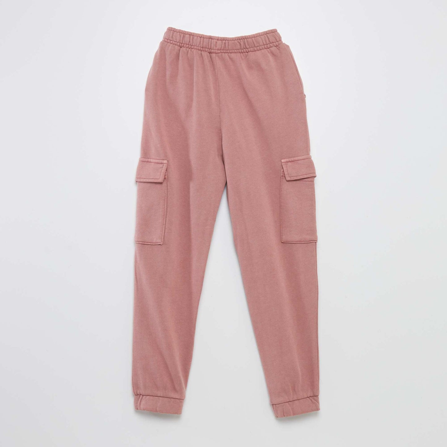 Pantalon de joggig en molleton avec poches Vieux rose