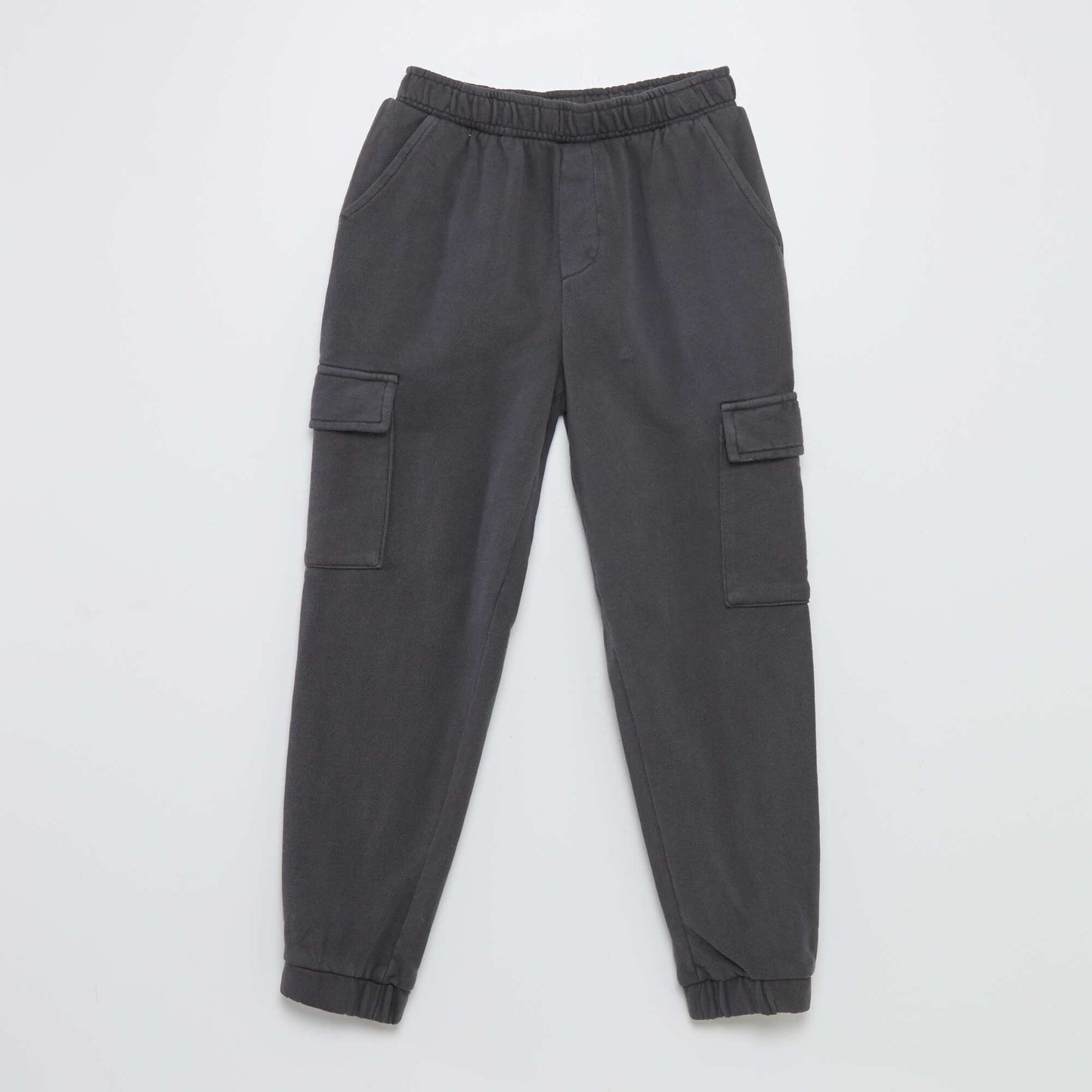 Pantalon de joggig en molleton avec poches Gris fonc