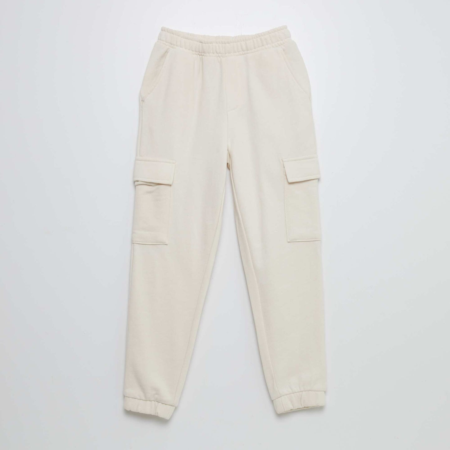 Pantalon de joggig en molleton avec poches BEIGE