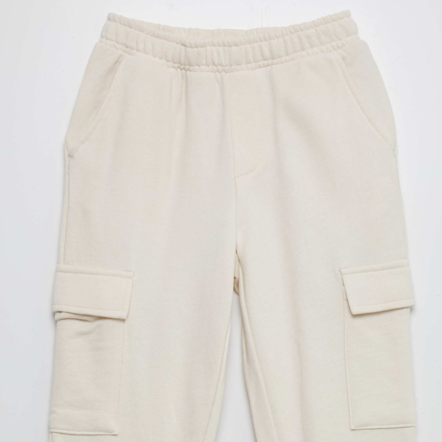 Pantalon de joggig en molleton avec poches BEIGE