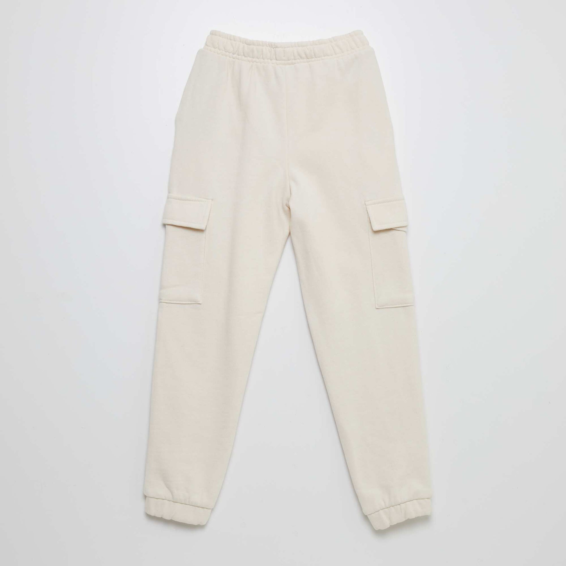 Pantalon de joggig en molleton avec poches BEIGE