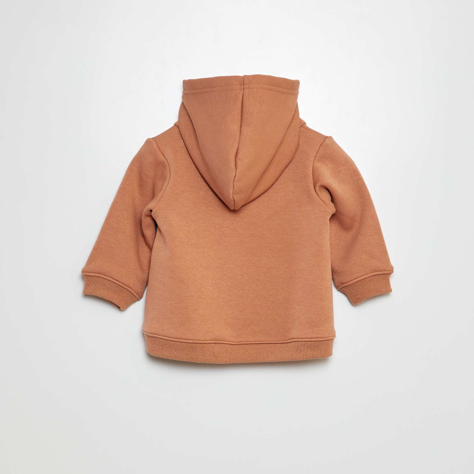 Sweat à capuche animé Beige