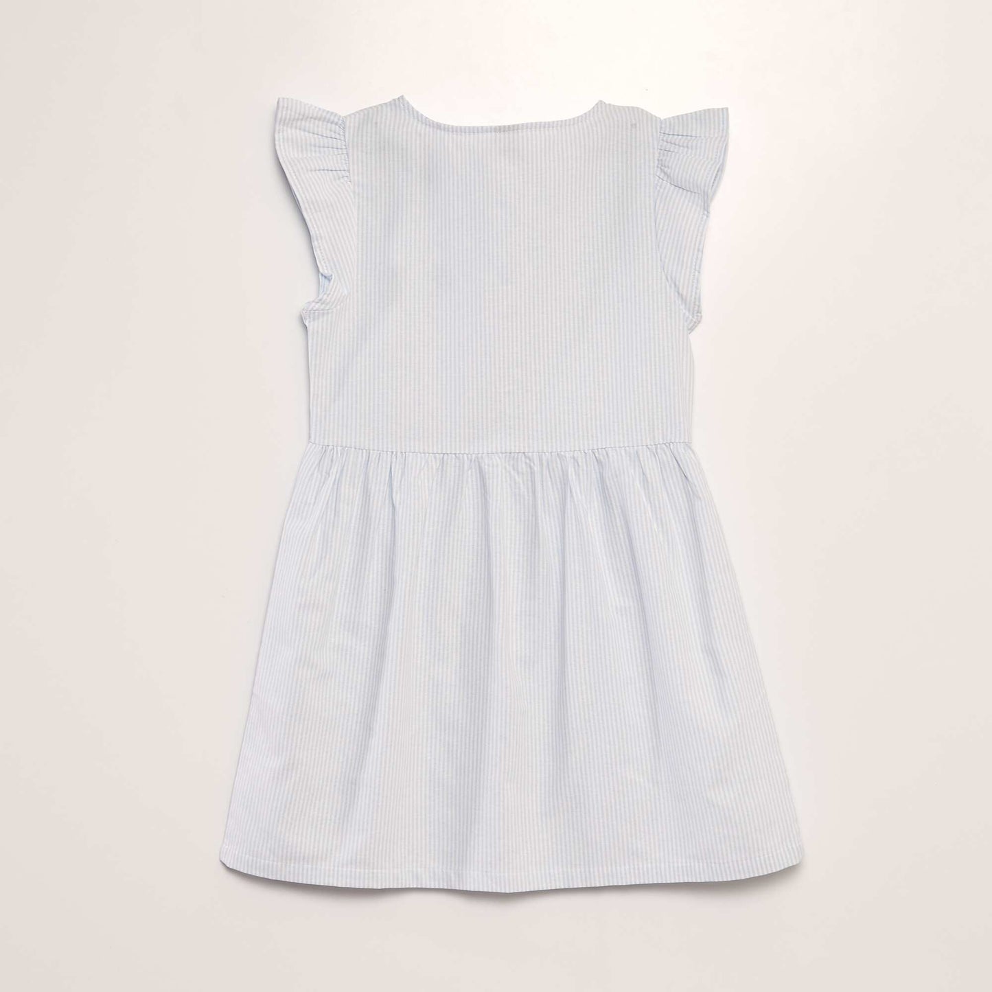 Robe   rayures en coton Bleu