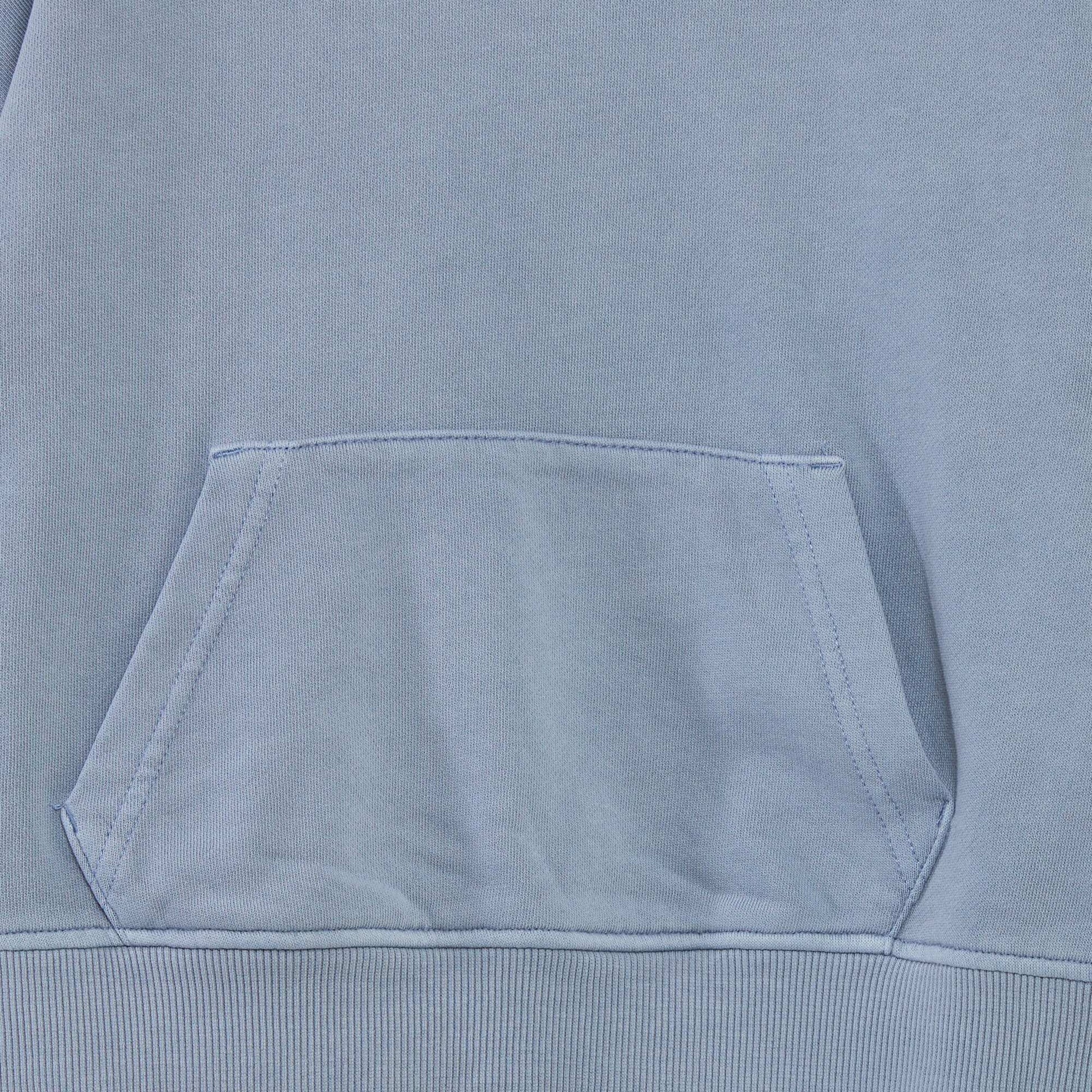 Sweat en molleton avec poche kangourou Bleu