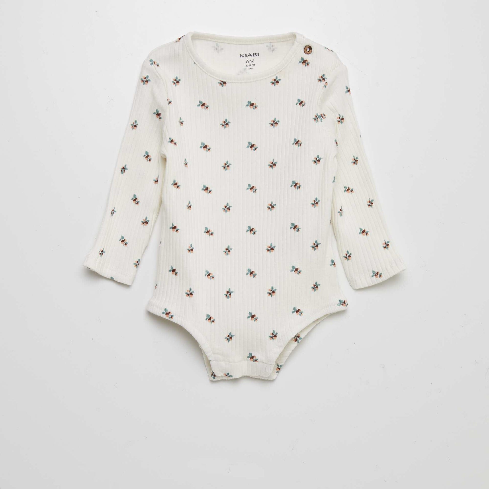 Body c tel imprim - Mixte Blanc