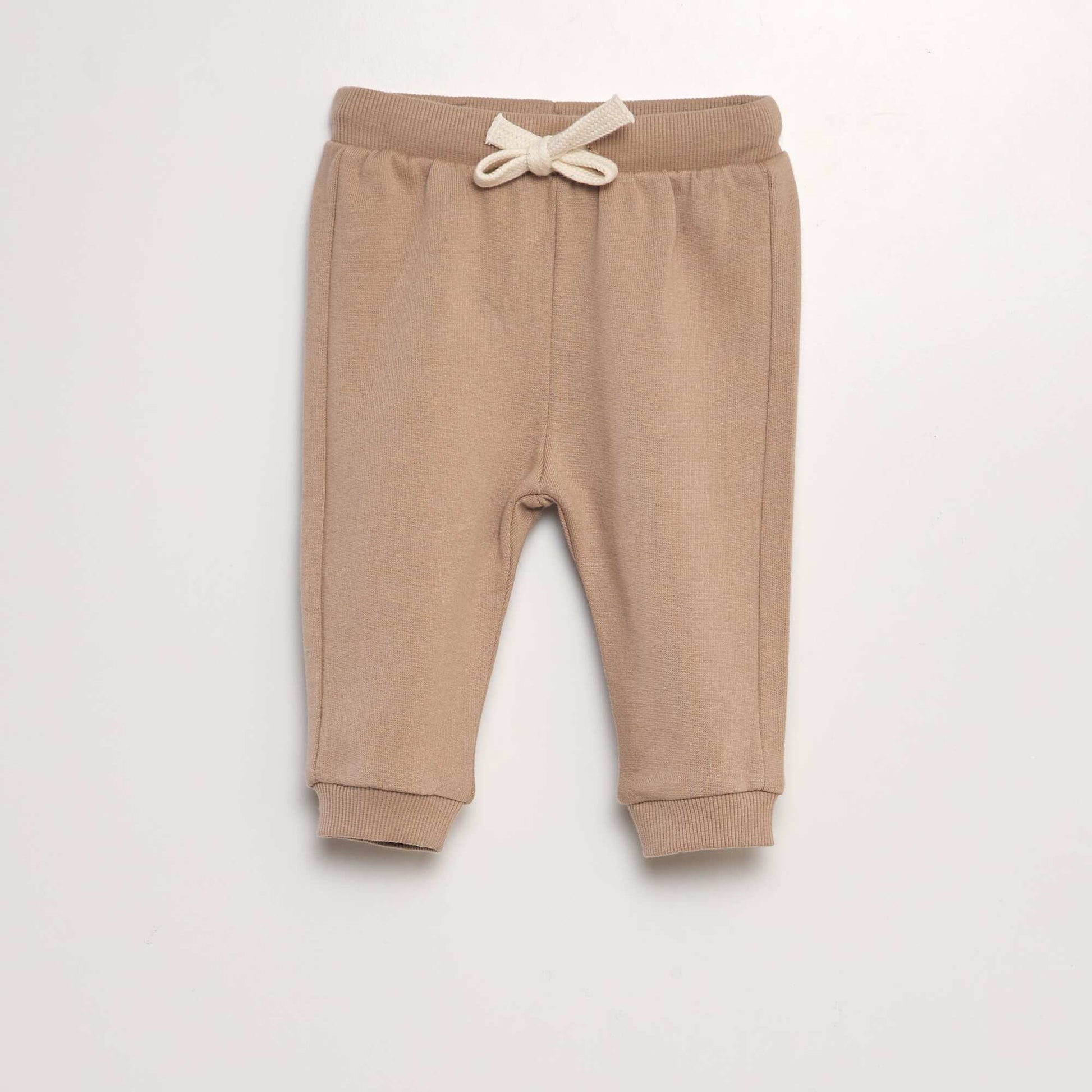 Lot de 3 joggings unis BEIGE