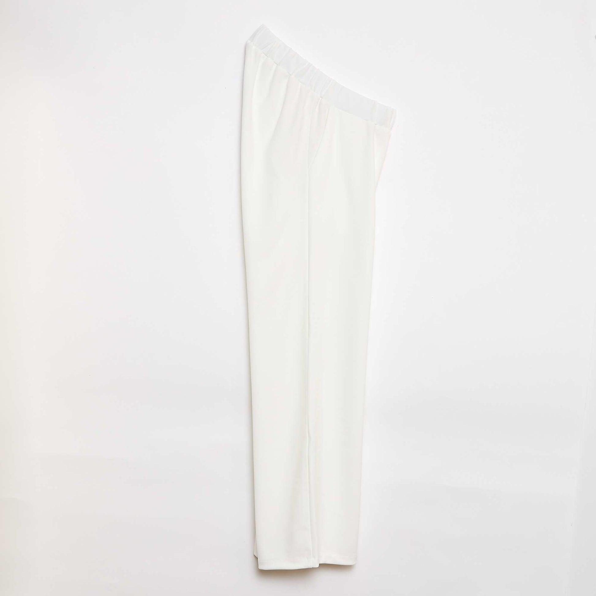 Pantalon large taille haute - So Easy BLANC