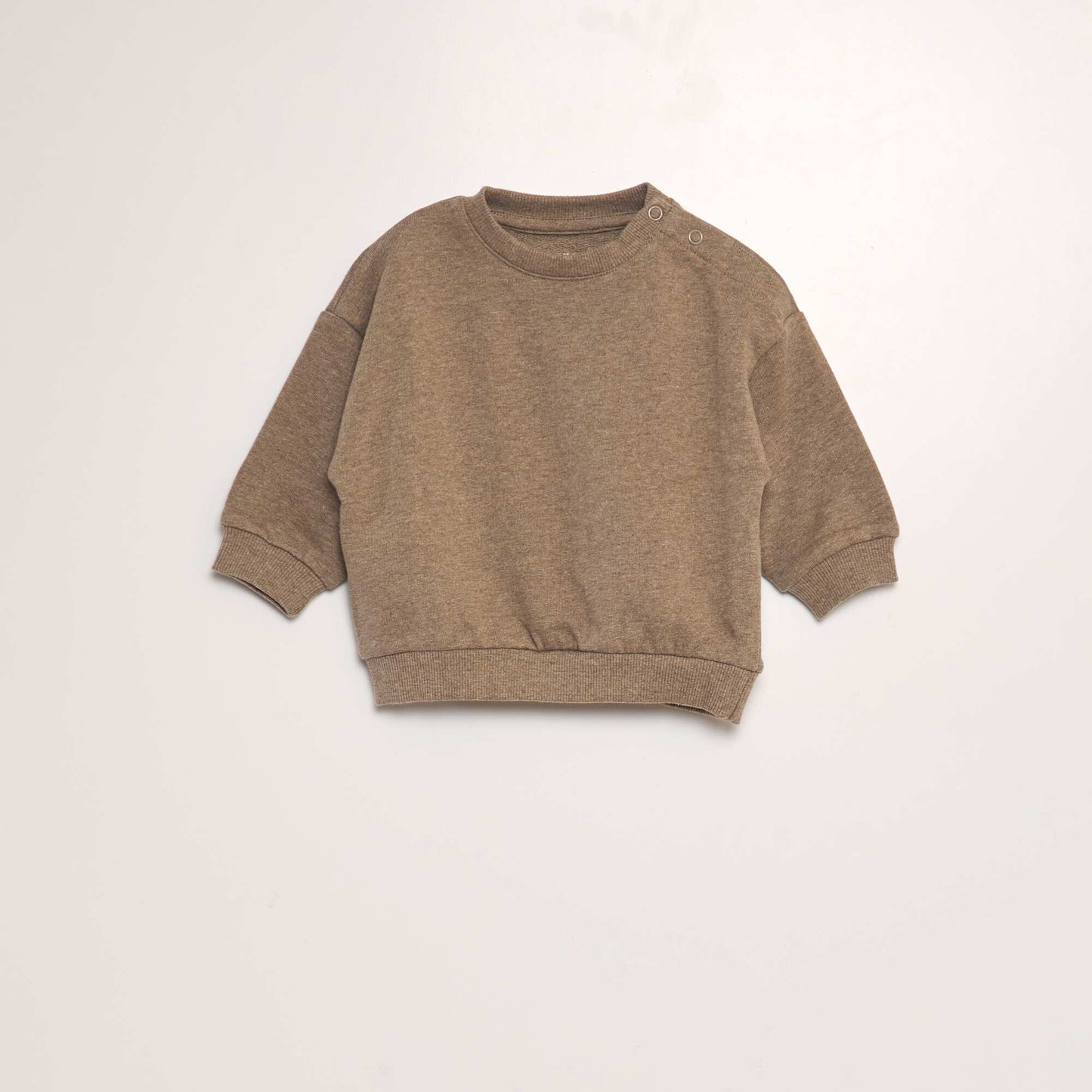 Lot de 3 sweats unis BEIGE