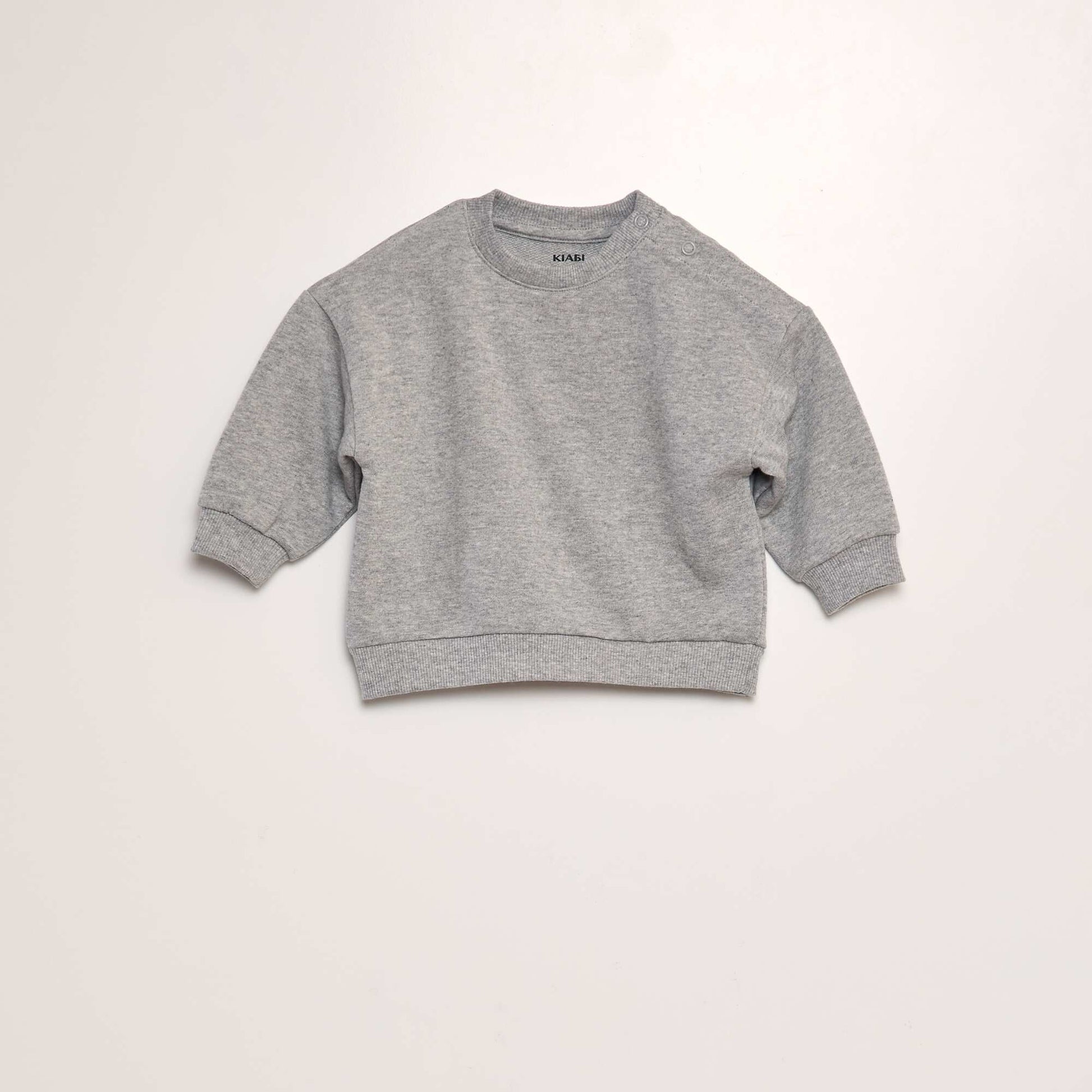 Lot de 3 sweats unis GRIS