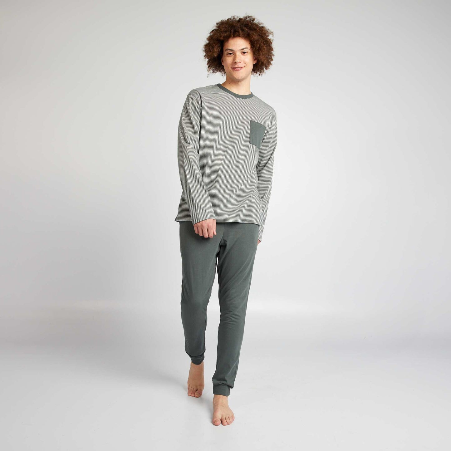 Ensemble pyjama long - 2 pi ces Vert