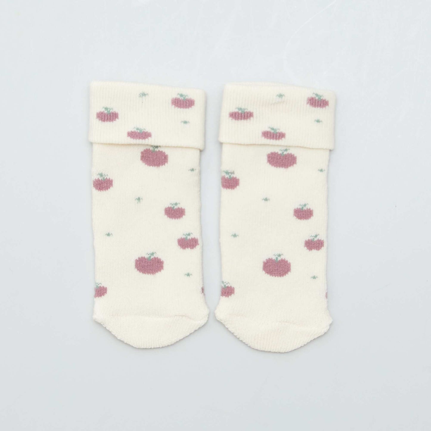 Lot de 2 paires chaussettes ROSE