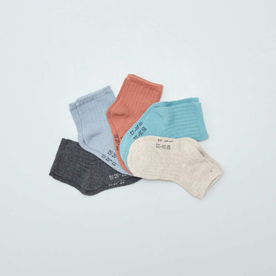 Lot de 5 paires de chaussettes Bleu