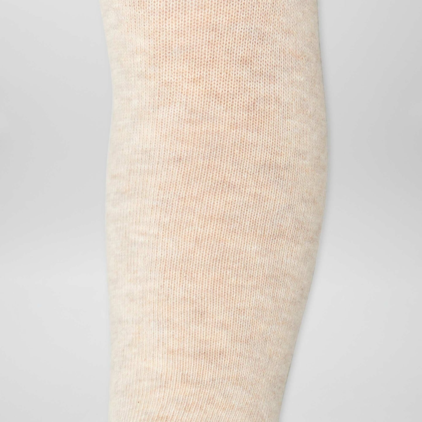 Collants unis et chauds Beige