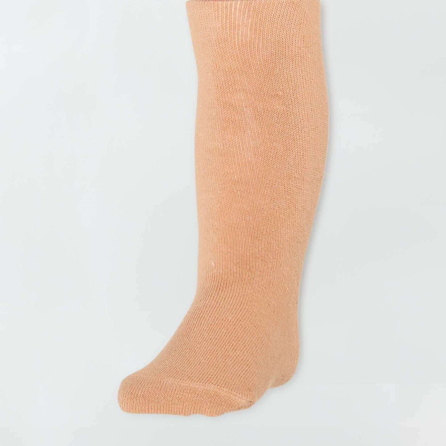 Collants chauds imprim s - Lot de 2 Orange/beige