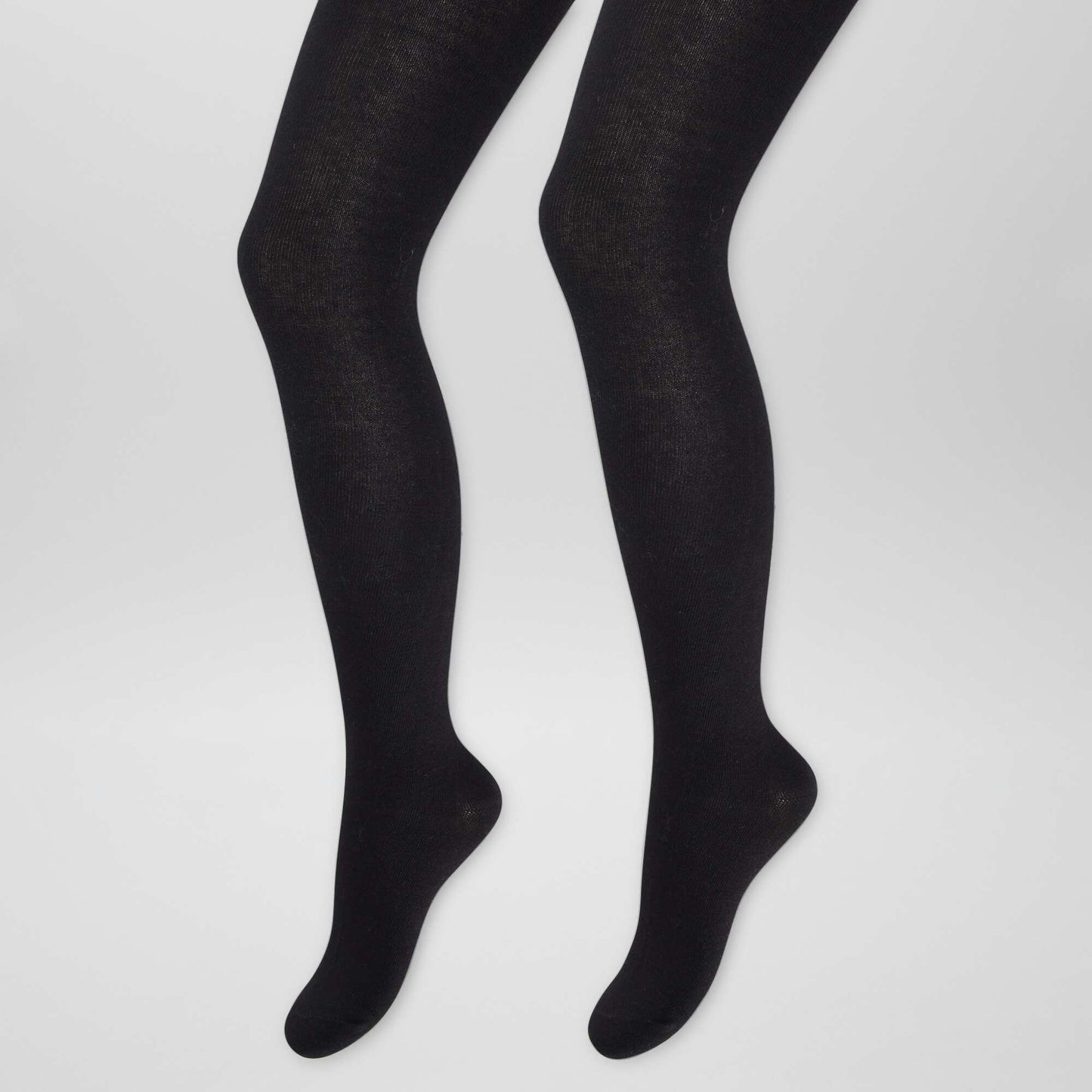 Lot de 2 collants chauds Noir