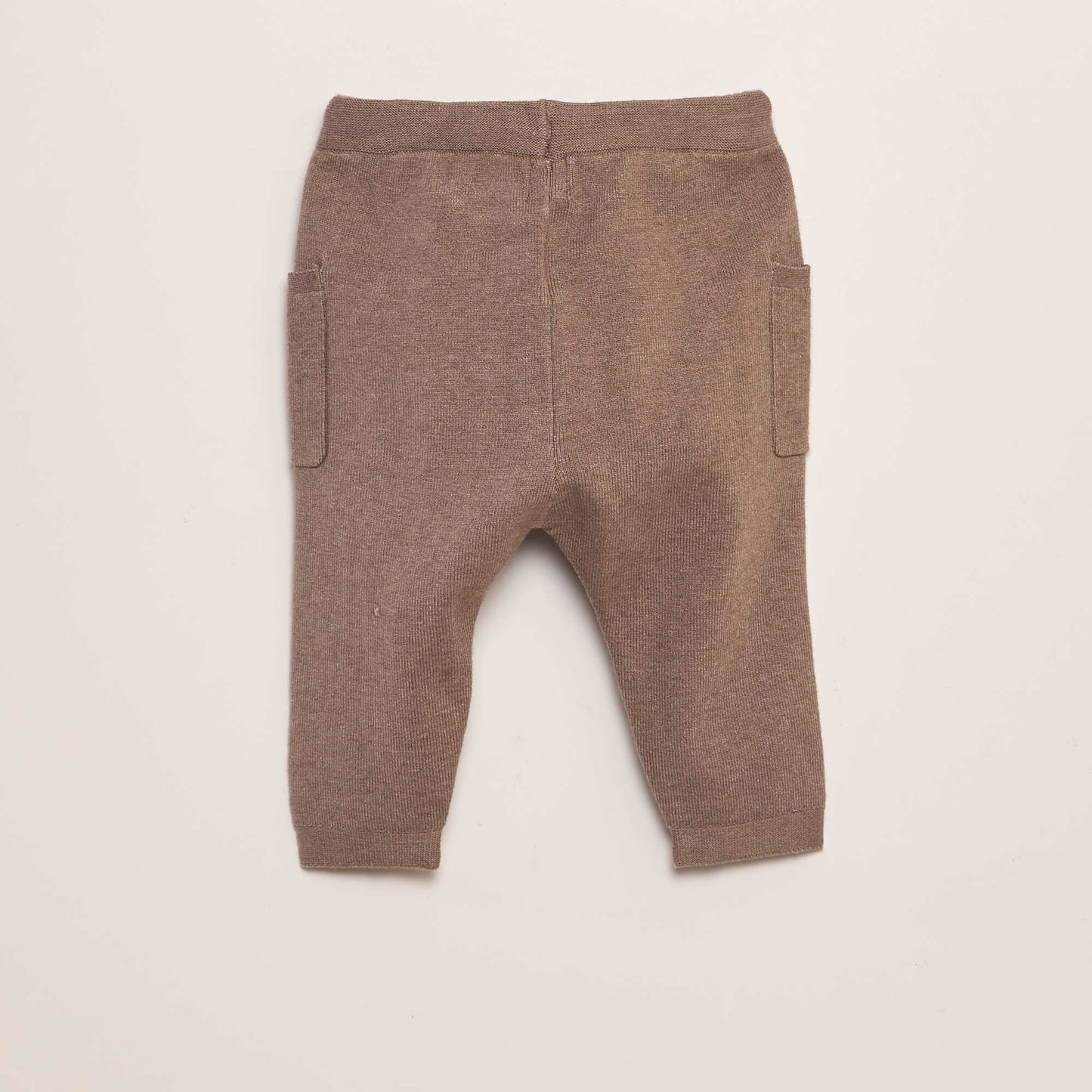 Ensemble pull + pantalon en maille - 2 pi ces Beige