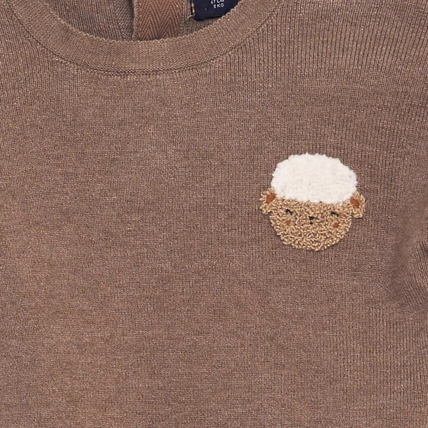 Ensemble pull + pantalon en maille - 2 pi ces Beige
