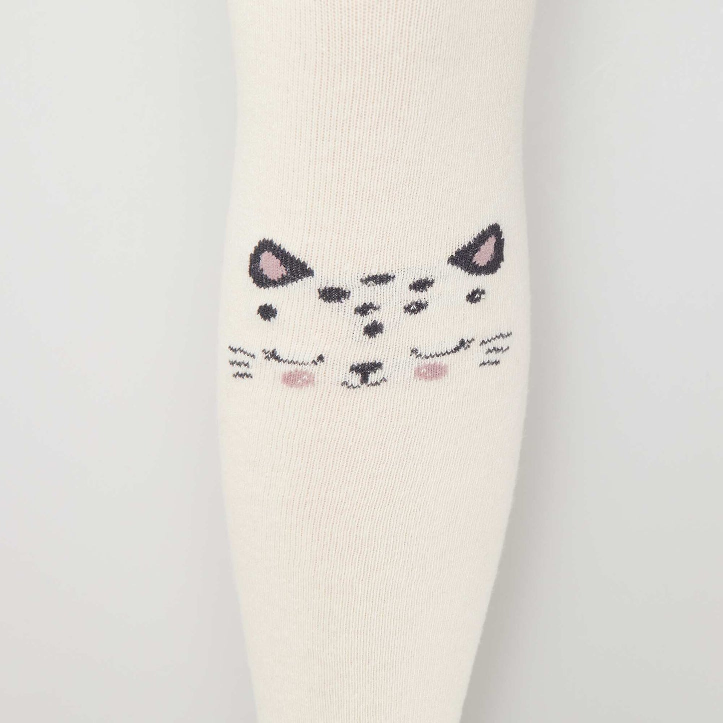 Lot de 2 collants chauds 'animaux' Beige