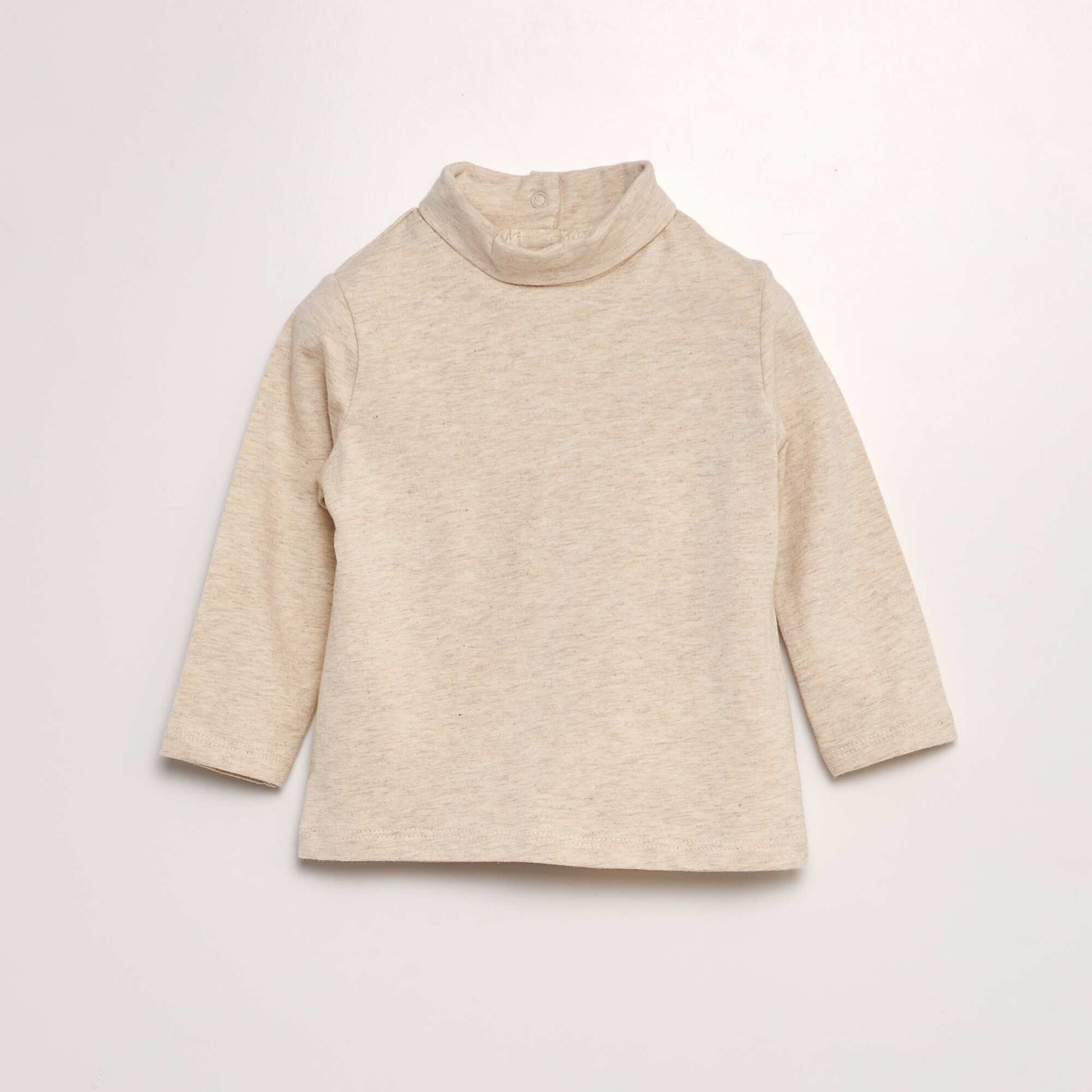 Sous-pull en jersey Beige