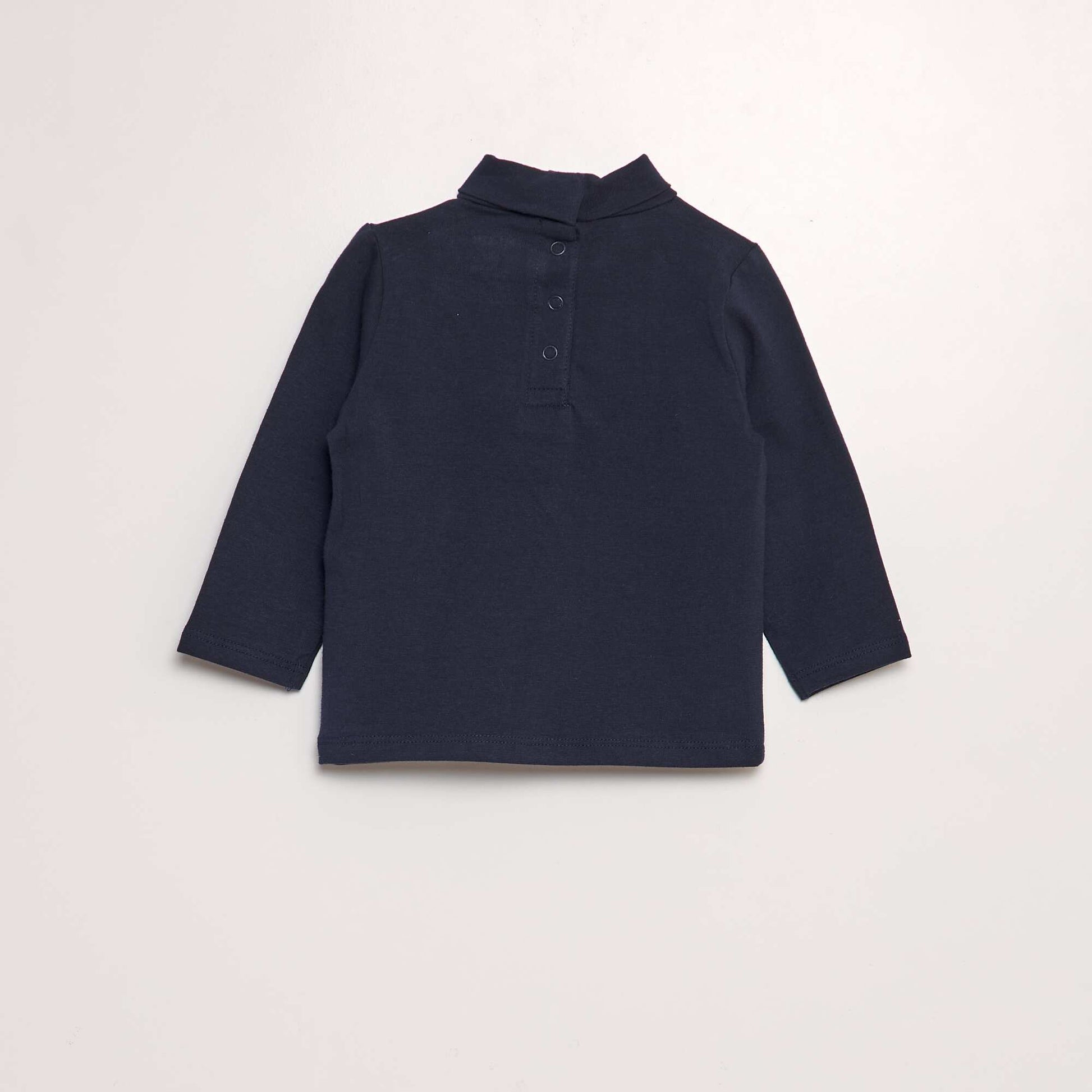 Sous-pull en jersey motif Marine