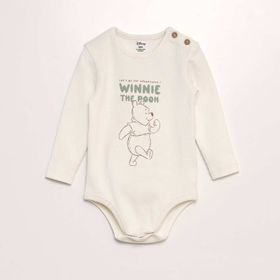Body 'Winnie' c tel avec ouverture boutonn e Ecru