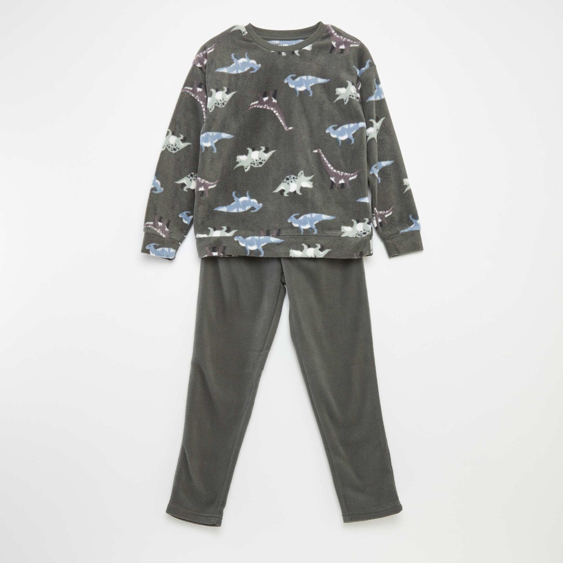 Ensemble pyjama en polaire - 2 pi ces Vert