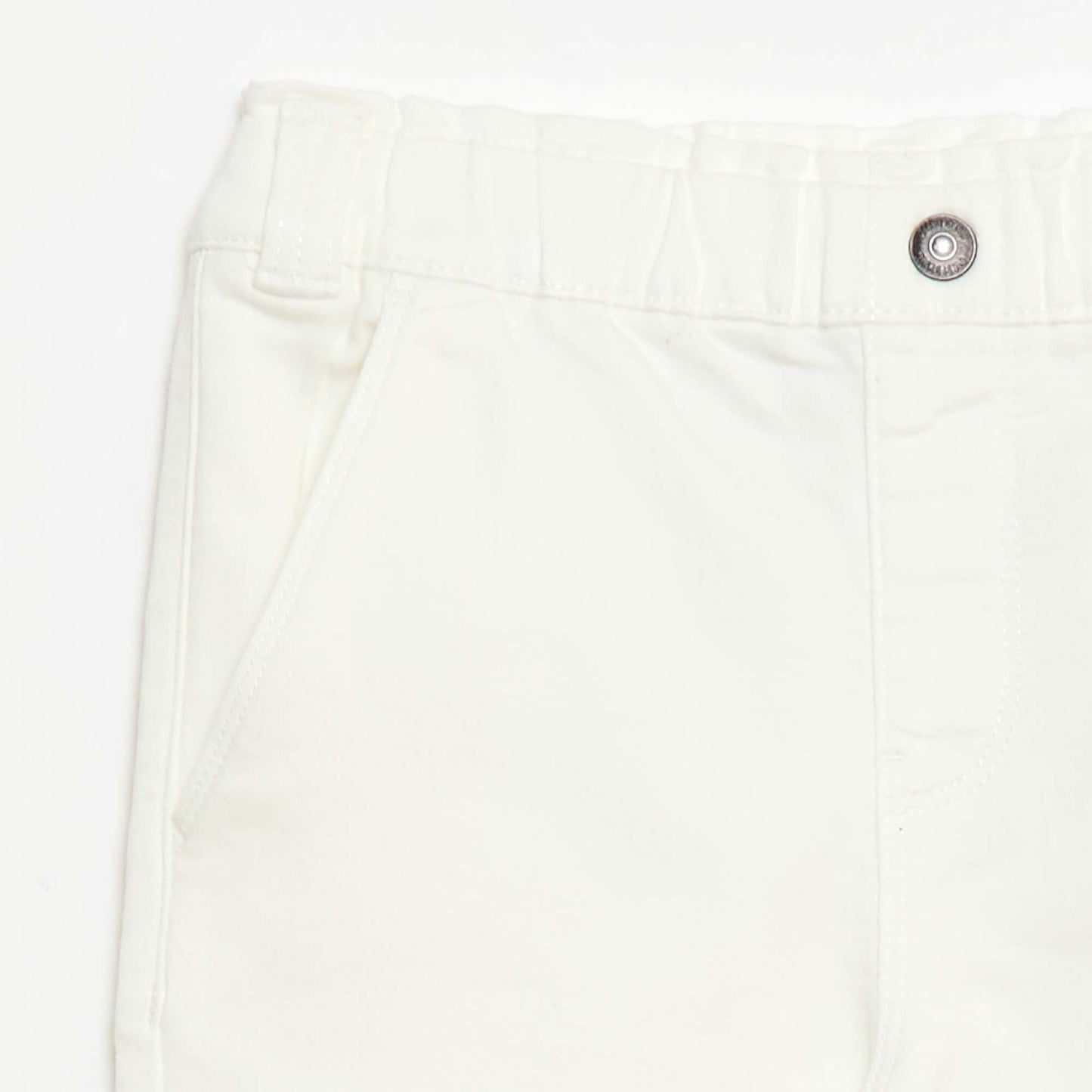 Pantalon wide legs - collection facile à enfiler BLANC