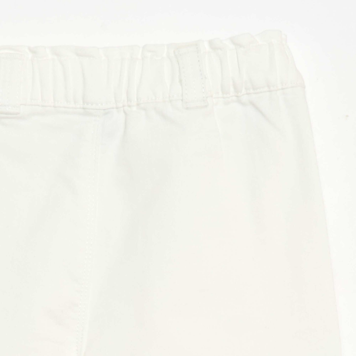Pantalon wide legs - collection facile à enfiler BLANC