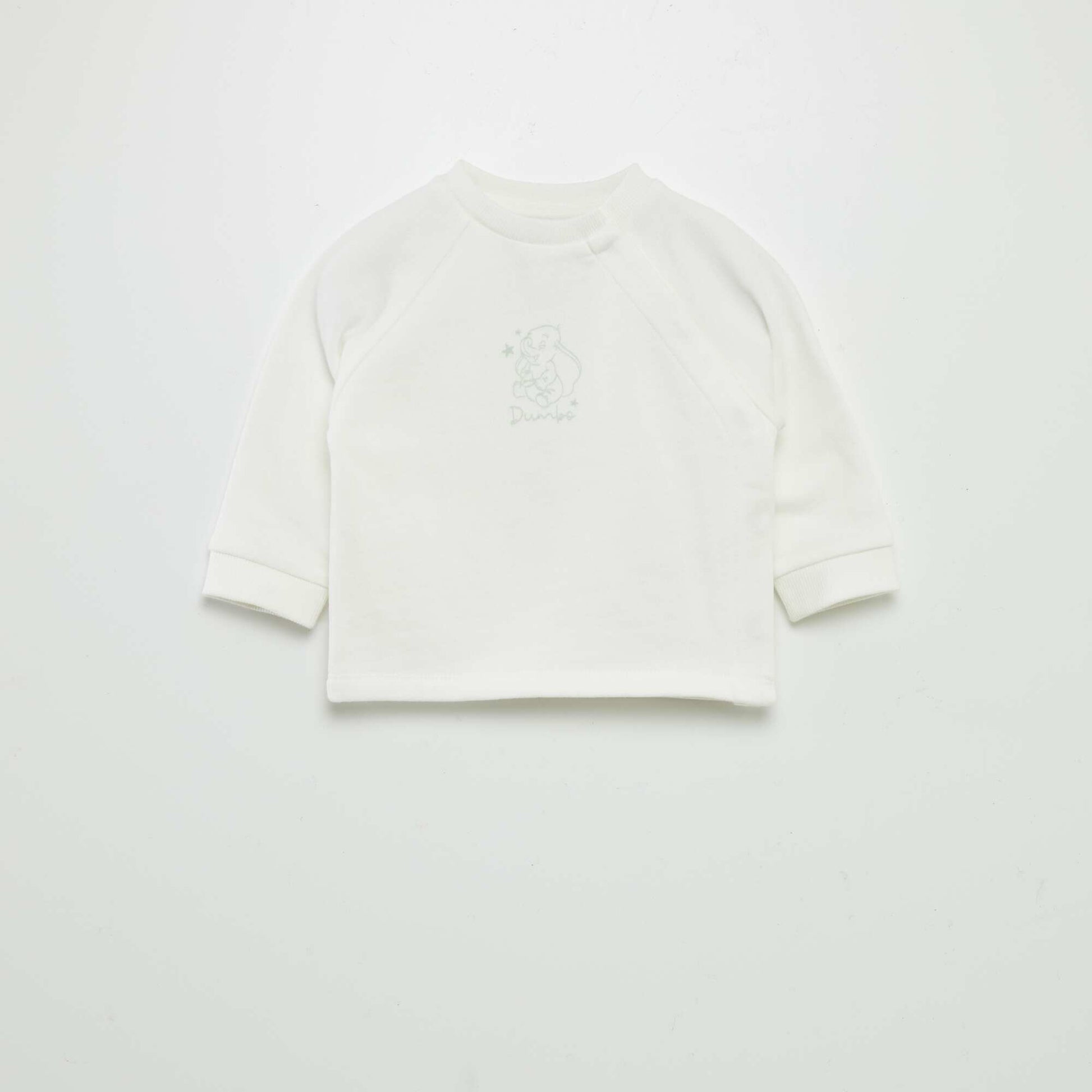 Ensemble en molleton 'Disney' - 3 pi ces Blanc/vert eau