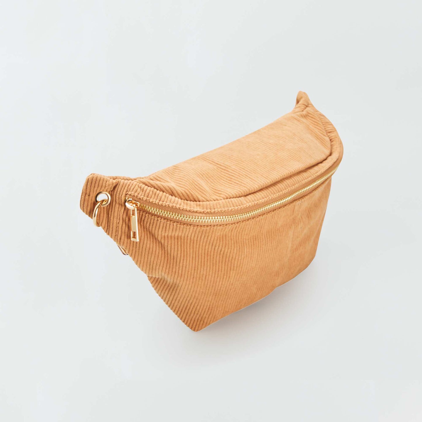 Sac banane en velours c tel  Camel