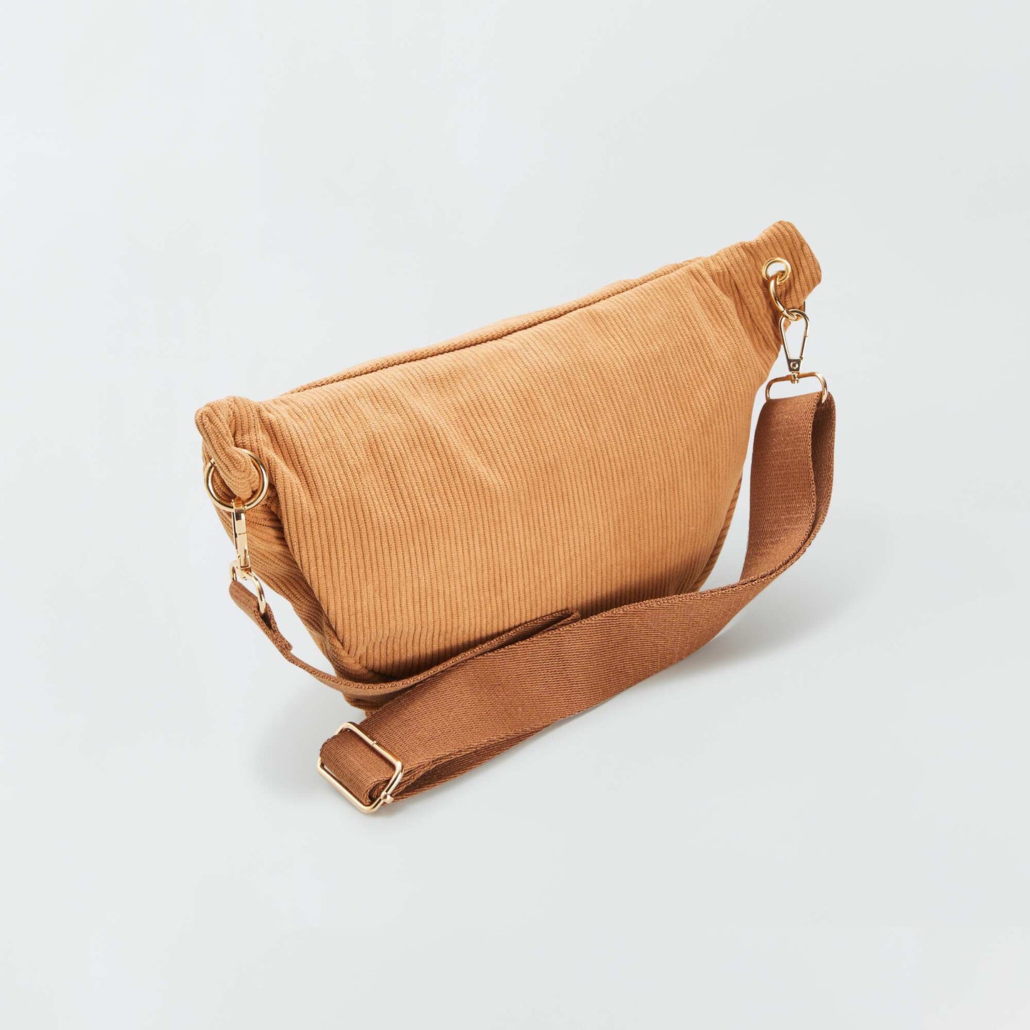 Sac banane en velours c tel  Camel