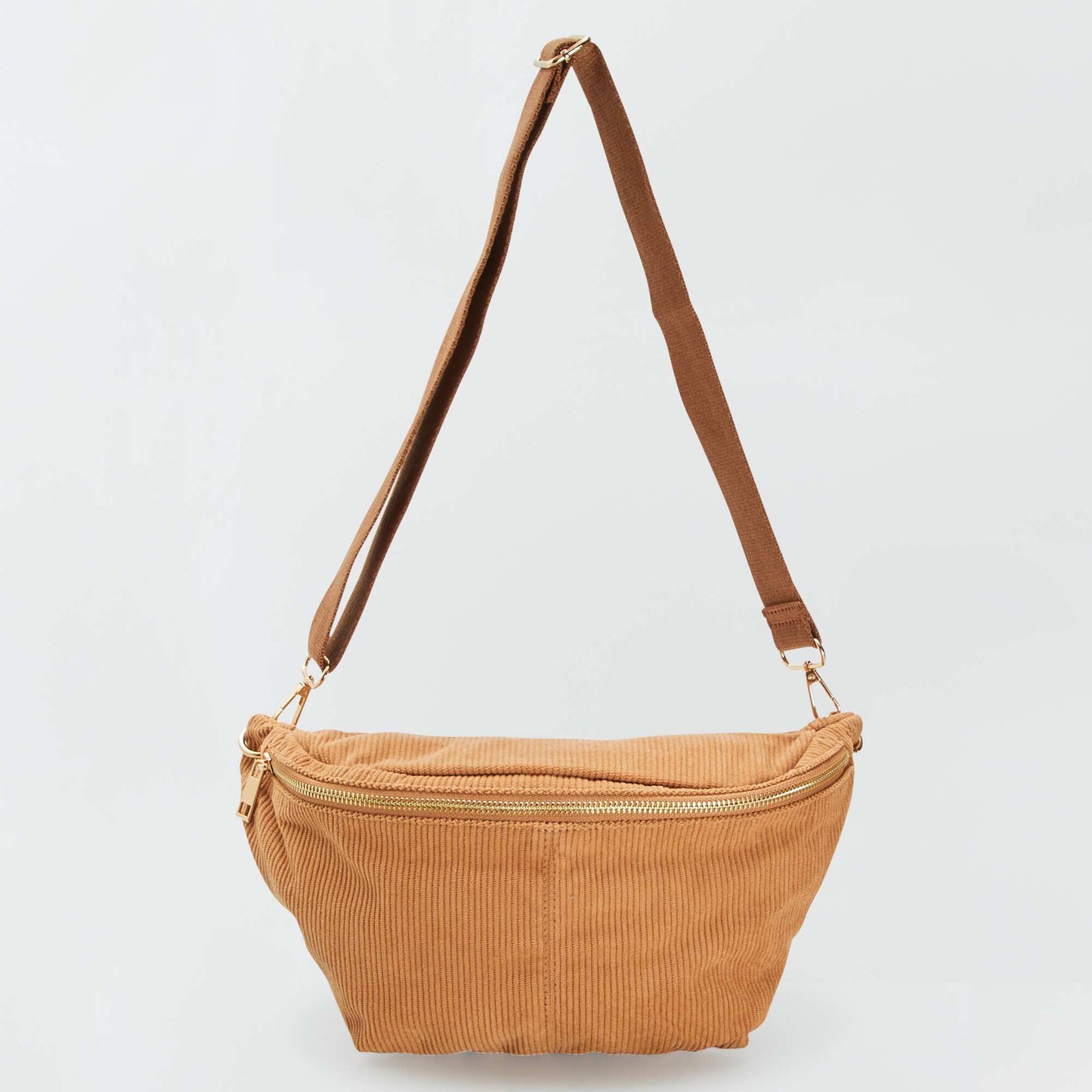 Sac banane en velours c tel  Camel