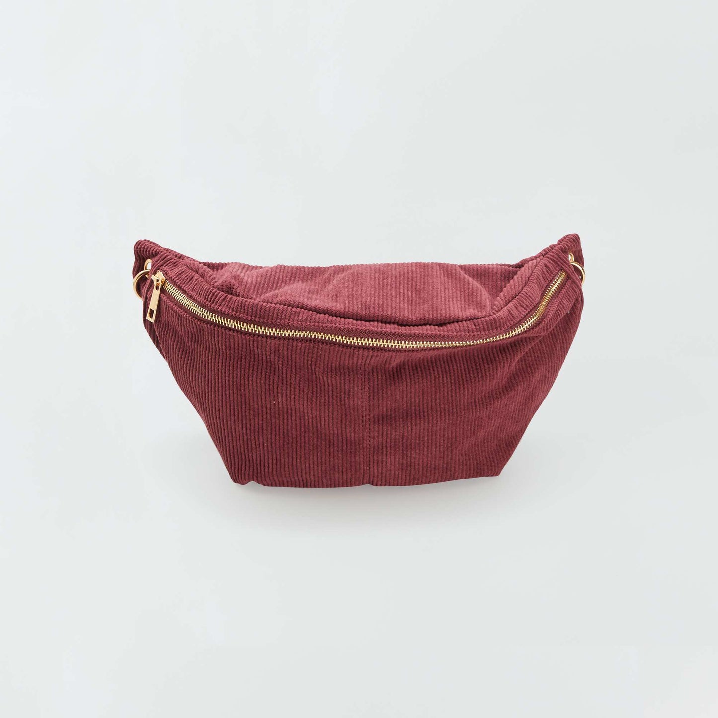 Sac banane en velours c tel  Bordeaux