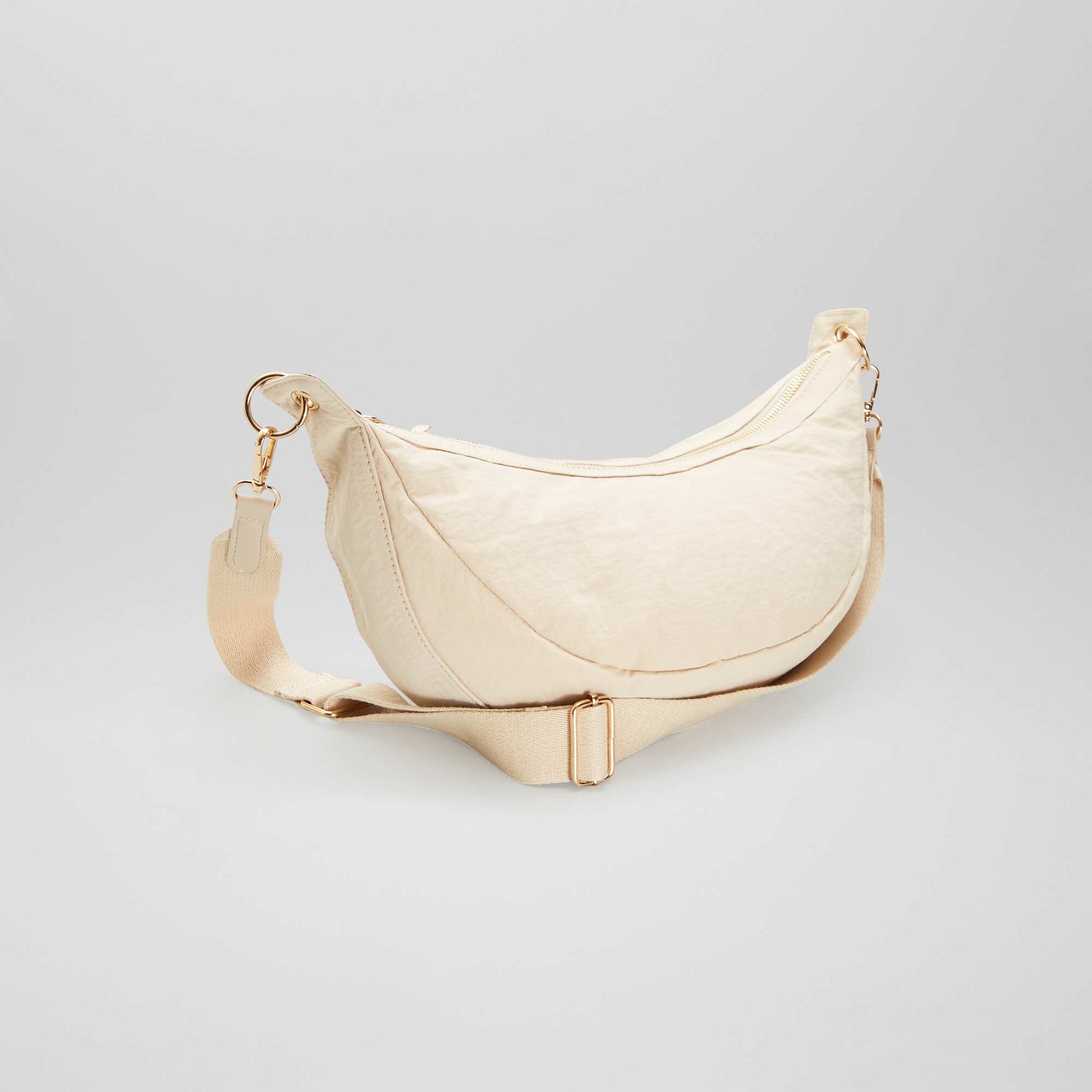 Grand sac banane Beige